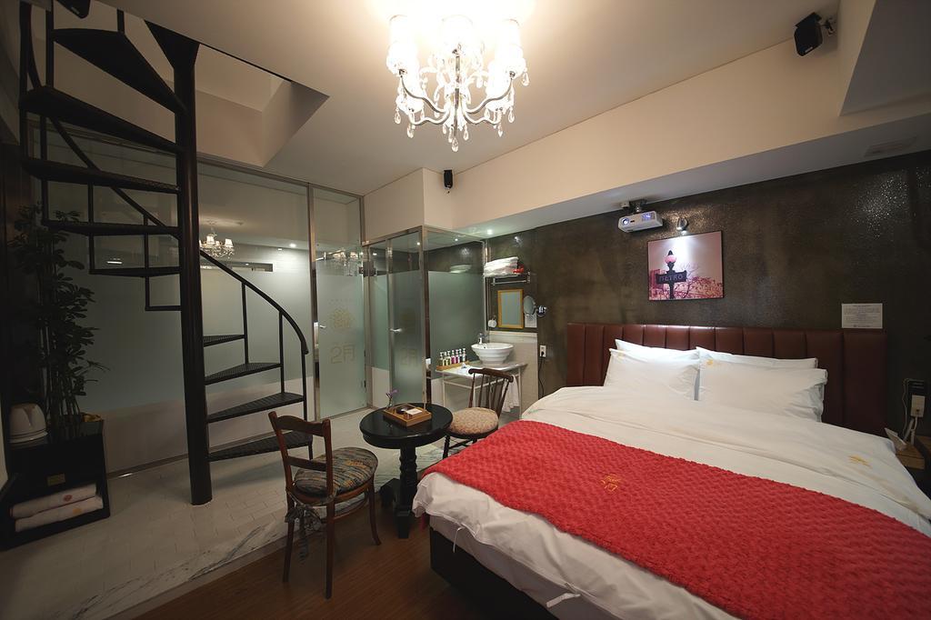 February Hotel Apsan Daegu Exterior foto